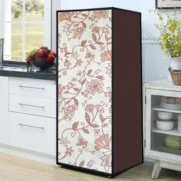 wellhome décor furnishing Fridge cover 19 ltr no-10 Fridge cover 19 ltr no-10 198 L Compact Refrigerator image 2