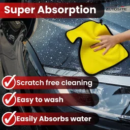 autosite Microfiber Vehicle Washing Cloth image 3
