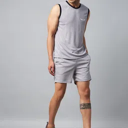 chrome & coral Solid Men Track Suit-picture-11