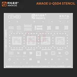 akt AMAOE U-QSD4 STENCIL tin multipurpose 56020,625,430,435,632,450,012mm Quilting Stencil-picture-15