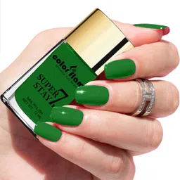 color flame Super Stay Color Crush Non UV Long Lasting New Nail Polish Green-picture-13