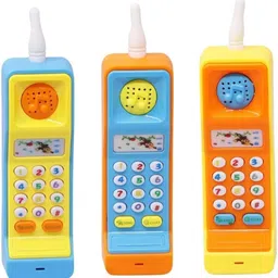 indusbay 3 Pcs Cordless Musical Multifunction Mobile Phone Toy-picture-18