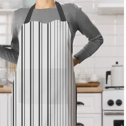 attica tracery Cotton Chef's Apron - Free Size image 2
