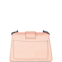 United Colors of Benetton PU Structured Sling Bag image 2