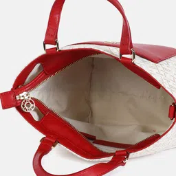 Tommy Hilfiger Textured Structured Handheld Bag with Quilted image 5