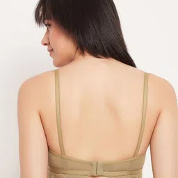 Clovia Bralette Full Coverage Underwired Lightly Padded Bralette Bra image 4