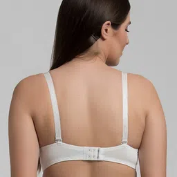 MAKCLAN Floral Medium Coverage Underwired Lightly Padded Bra image 4