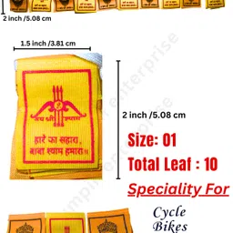 buddha collection Khatu Shyam Ji Prayer Flag for Bike, Scooty, Cycle, Home & Office Decor Double Sided Wind Outdoor Flag image 3