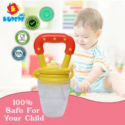 kupepe Newborn Baby Feeding Bottle & Fruit and Juice Feeder with Cover (Pack of 2) Feeder image 3