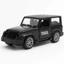 kidiverse Metal Pull Back Thar Toy Car with Light & Music, Openable Doors Zinc Alloy-picture-29