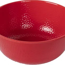 market 99 Melamine Serving Bowl Melamine Tableware Red Serving Bowls for Dining Table (Set Of 2, 1300mL ) Disposable image 4
