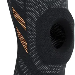 Knee Cap Air Open Patella, Black & Orange, Medium, 1 Unit Knee Support-image-4
