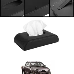 ayw Universal Black D Shape Leatherite Tissue Holder For Car/Home-76 Vehicle Tissue Dispenser-picture-34