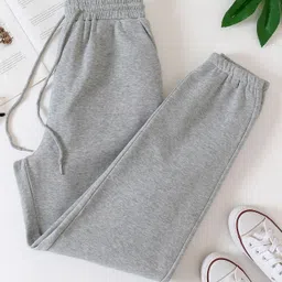 dockstreet Women Solid Grey Track Pants-picture-31