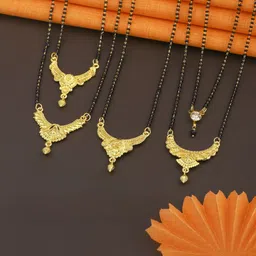 Bhanu diam Gold-Plated Brass image 1