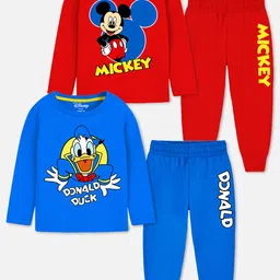 Disney By Miss and Chief Boys Printed Night suit-image-31