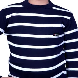 Litton Boys Striped Woollen Pullover image 3