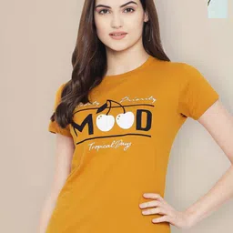Metronaut Women Typography 2 Printed T-shirt-picture-29