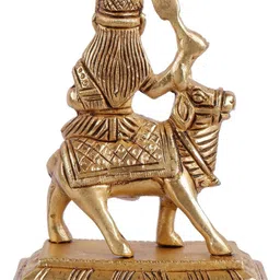 JY Yellow Religious Idol Showpiece image 2