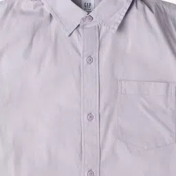 GAP Boys Relaxed-Fit Casual Shirt With Patch Pocket image 3