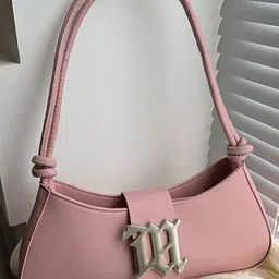 LULU & SKY PU Bucket Handheld Bag With Tasselled-picture-5