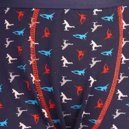 Bodycare Boys Pack Of 2 Printed Cotton Trunks KGA2083C-PK006 image 4