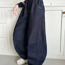 LULU & SKY Girls High-Rise Easy Wash Trousers image 5