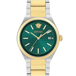 Versace Men Round Dial & Stainless Steel Straps Analogue Watch VE0F00425-picture-22