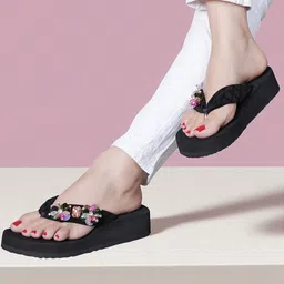 LOVEHUSH Wedge Ortho Super Soft Anti-Skid Heels image 3