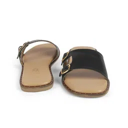 Tresmode Women Open Toe Flats with Buckles image 2