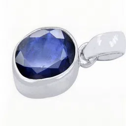 RAVIOUR LIFESTYLE Unisex Silver-Plated Oval Shaped Pendants-image-83