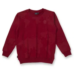 Gini and Jony Boys Abstract Printed Round Neck Cotton Pullover Sweatshirt-picture-42