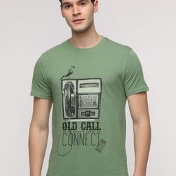MaverIQ Graphic Printed Round Neck Cotton Regular Fit T-shirt-picture-26