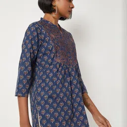 max Women Floral Printed Round Neck Kurti-picture-32