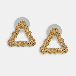 Forever Glam by Pantaloons Triangular Studs Earrings image 4