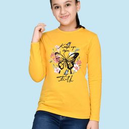 NUSYL Girls Printed T-shirt-image-62