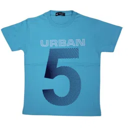 Little Marco Boys Typography Printed Applique T-shirt-image-62