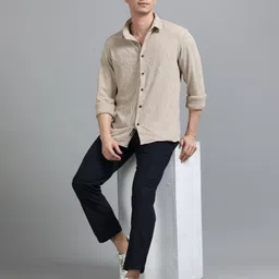 PAUL STREET Men Standard Opaque Casual Shirt image 2