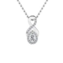 SHINE ETERNAL 18K White Gold Diamond Studdex Pendant - 1.164 g-picture-31