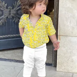 KRISHVA CREATION Boys Printed Casual Shirt-picture-52