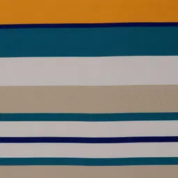 amrange 210 TC Microfiber King Striped Fitted (Elastic) Bedsheet image 2