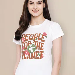 Metronaut Women Typography Printed T-shirt-image-78