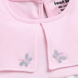 Smart Baby Floral Print Applique A-Line Dress image 4