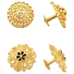 VIVASTRI Women Gold-Plated Alloy Earrings-picture-27