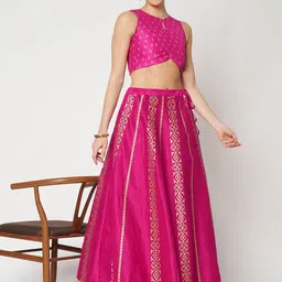 studio rasa Printed Flared Maxi Skirts image 5