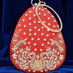 FOR THE BEAUTIFUL YOU Embroidered Embellished Box Clutch-picture-14