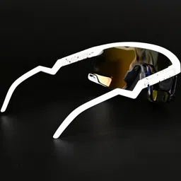 Irayz Men Sports Sunglasses With Polarised Lens 5009-White image 4