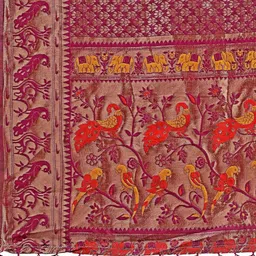 LeeliPeeri Designer Ethnic Motifs Woven Design Zari Saree image 3