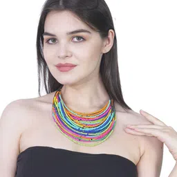 CHAHAT ACCESSORIES Bohemian Necklace-image-12