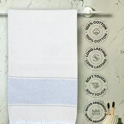 Saral Home 2 Piece Firki Pure Cotton Quick Dry Soft Bath & Hand Towel Set-picture-39